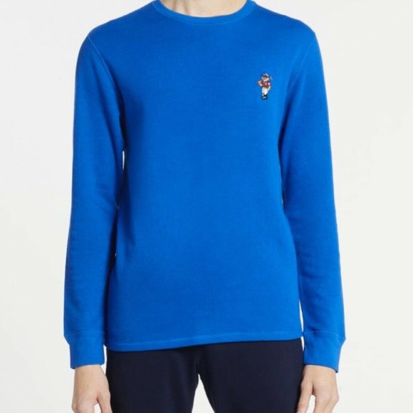Polo Ralph Lauren Big Polo Bear Waffle Knit Thermal - Picture 1 of 4